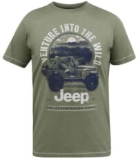 D555 t-shirt grote maat khaki Jeep design