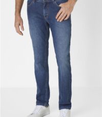 Paddock's blue stone light used stretch jeans model Ranger pipe