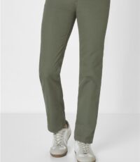 Paddock's grote maat casual stretch jeans olijfgroen model Pipe