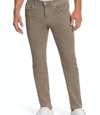 Pioneer lengte maat mega flex stretch jeans in taupe