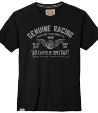 Redfield grote maat t-shirt korte mouw en ronde hals in zwart Genuine Racing