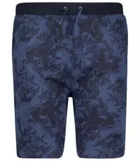Adamo grote maat joggingshort donkerblauw design