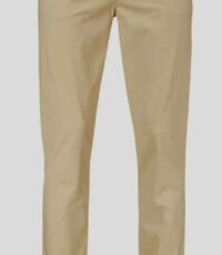 Luigi Morini grote maat zomer joggingjeans met elastische band beige