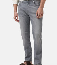 Pierre Cardin lengte maat stretch jeans grijs light used Lyon Tapered