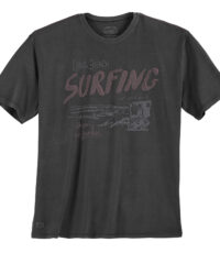Redfield t-shirt grote maat zwart Surfing design