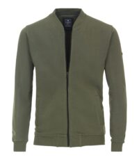 Redmond grote maat sweat vest groen