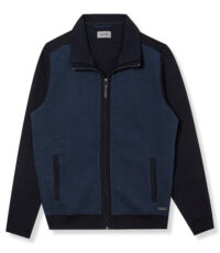 Pierre Cardin grote maat vest donkerblauw en blauw met zijzakken
