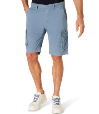 Pioneer grote maat cargo korte broek blauw