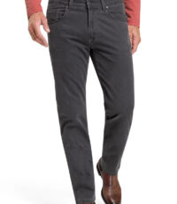 Pioneer lengte maat stretch jeans donkergrijs