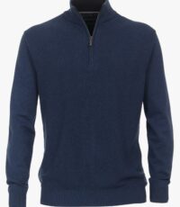 Casa Moda gebreide troyer in blauw