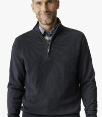 Casa Moda gebreide troyer in donkerblauw 4XL 5XL 6XL
