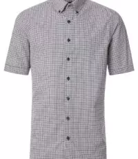 Casa Moda overhemd korte mouw fantasie cirkel design