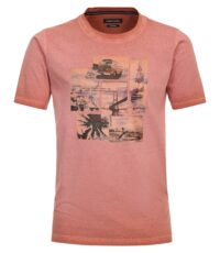 Casa Moda t-shirt grote maat vintage roze For The Holidays design