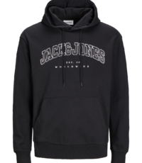 Jack & Jones hoodie sweater zwart Jack & Jones logo