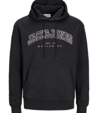 Jack & Jones hoodie sweater zwart Jack & Jones logo