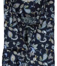 Marvelis overhemd donkerblauw paisley