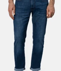 Pierre Cardin lengte maat jeans midden stonewashed future flex