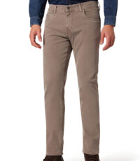 Pioneer grote maat denim stretch jeans taupe
