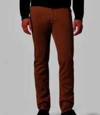 Pioneer grote maat stretch jeans bruin structuur