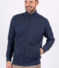 Pre End grote maat vest blauw zijzakken met rits