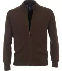 Redmond grote maat vest bruin 3XL 4XL