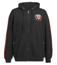 Ahorn grote maat hoodie sweat vest zwart model Ben 3XL t/m 8XL