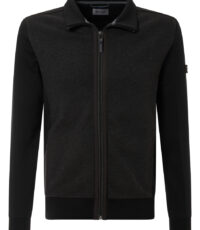 Pierre Cardin grote maat vest zwart en donkergrijs met zijzakken 3XL 4XL 5XL