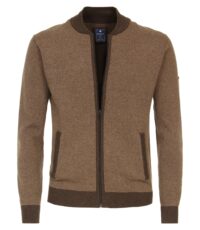 Redmond grote maat vest bruin met donkerbruin met zijzakken 3XL 4XL 5XL 6XL