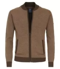 Redmond grote maat vest bruin met donkerbruin met zijzakken 3XL 4XL 5XL 6XL