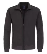 Redmond grote maat vest bruin met donkergrijs met zijzakken 3XL t/m 6XL