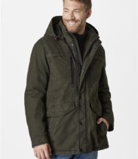 Redpoint grote maat stretch parka winterjas taupe 4XL 5XL 6XL
