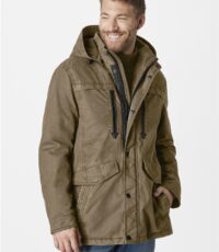 Redpoint grote maat stretch parka winterjas taupe 4XL 5XL 6XL