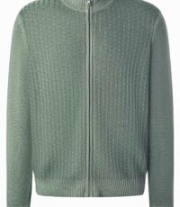 Maerz grote maat vest groen 100% wol