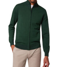 Pierre Cardin grote maat vest groen met zijzakken