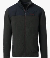 Casa Moda gebreid in blauw met groen