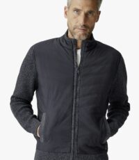 Casa Moda jack/vest blauw met donkerblauw