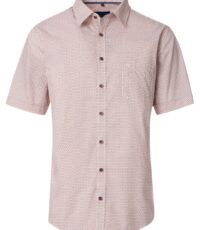 Casa Moda overhemd korte mouw fantasie desing grote maat