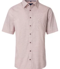 Casa Moda overhemd korte mouw fantasie desing grote maat