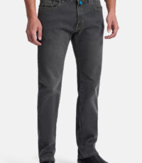 Pierre Cardin lengte maat stretch jeans groen light used Lyon Tapered