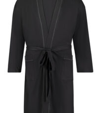 Adamo grote maat kamerjas zwart