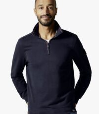 Casa Moda grote maat sweater donkerblauw