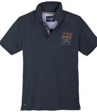 Redfield grote maat poloshirt korte mouw donkerblauw Antigua Yacht