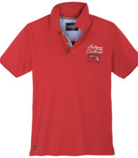 Redfield poloshirt korte mouw rood Antigua Yacht