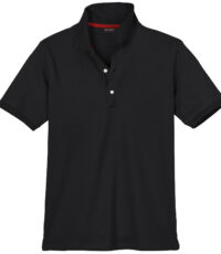 Redfield stretch Poloshirt Korte Mouw Uni zwart