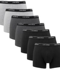 Ceceba strakke boxershorts zwart 7stuks 3XL t/m 7XL