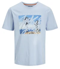 Jack & Jones t-shirt blauw Essential design