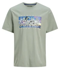 Jack & Jones t-shirt groen Essential design