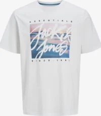 Jack & Jones t-shirt wit Essential design