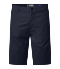 Pioneer grote maat chino stretch korte broek blauw