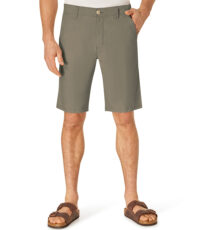 Pioneer grote maat chino stretch korte broek olijfgroen